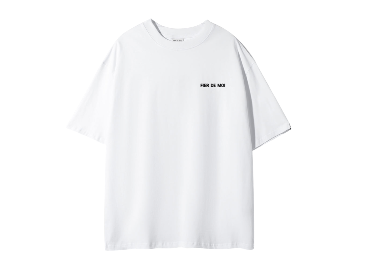 Fier De Moi Flying Whale T-shirt White - photo 2