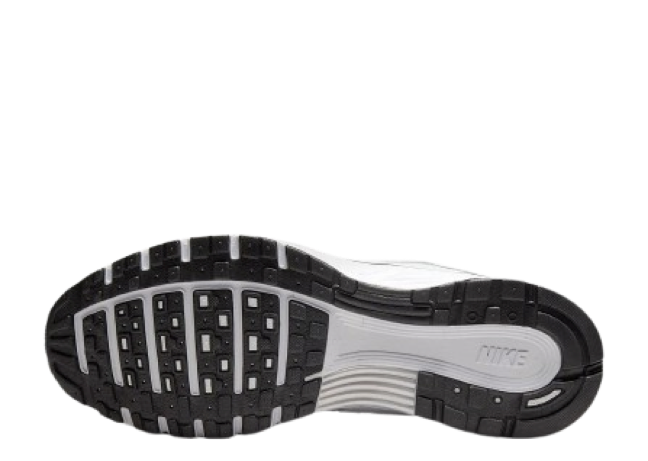 Nike P-6000 White Metallic Silver Black - photo 4