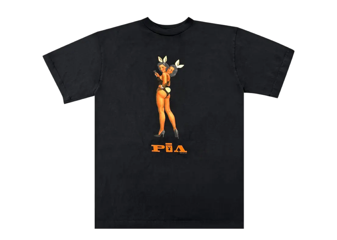 Travis Scott Cactus Jack x Playboy Tee II Black