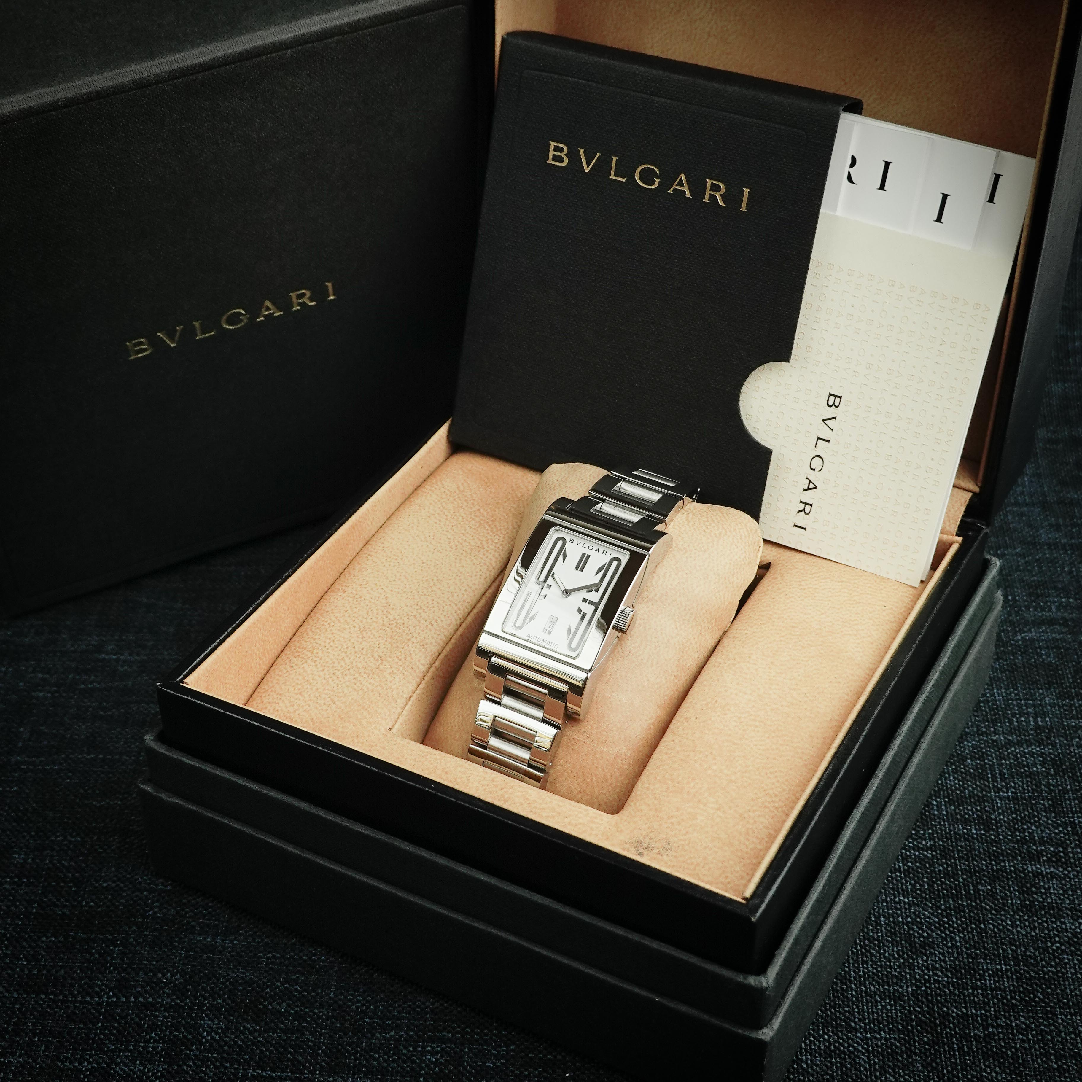 Bvlgari Rettangolo Ref: Rt 45 S - photo 3