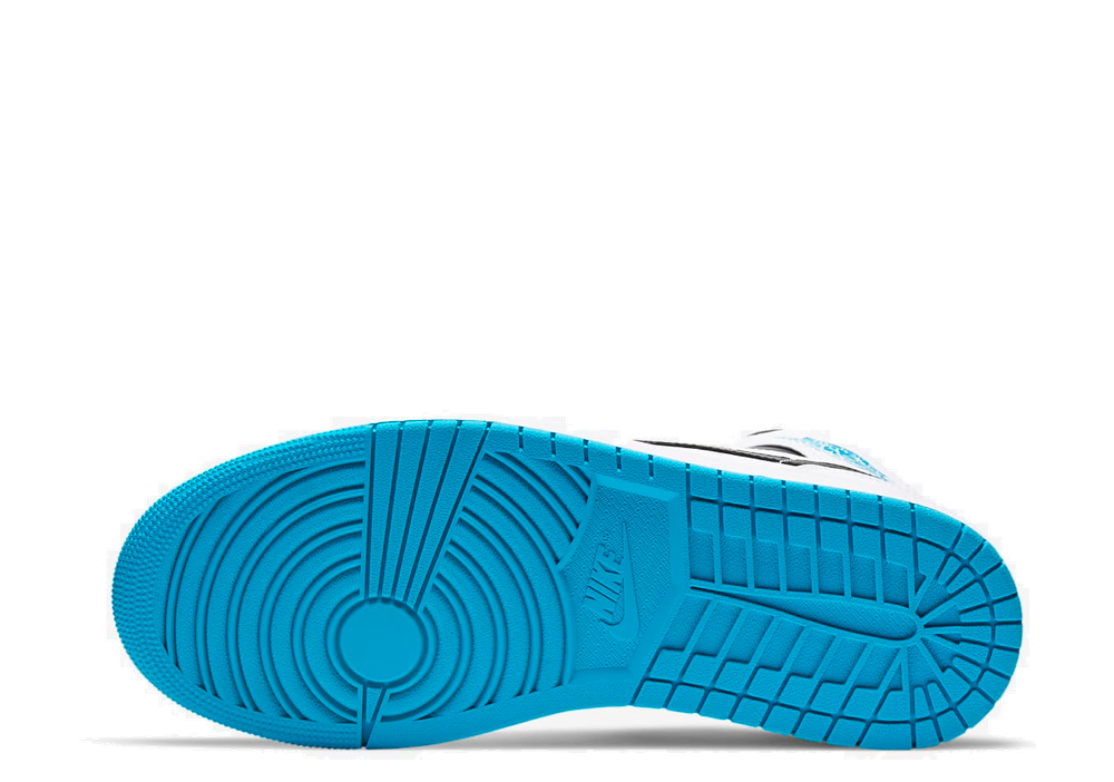 Air Jordan 1 Mid Laser Blue - photo 4