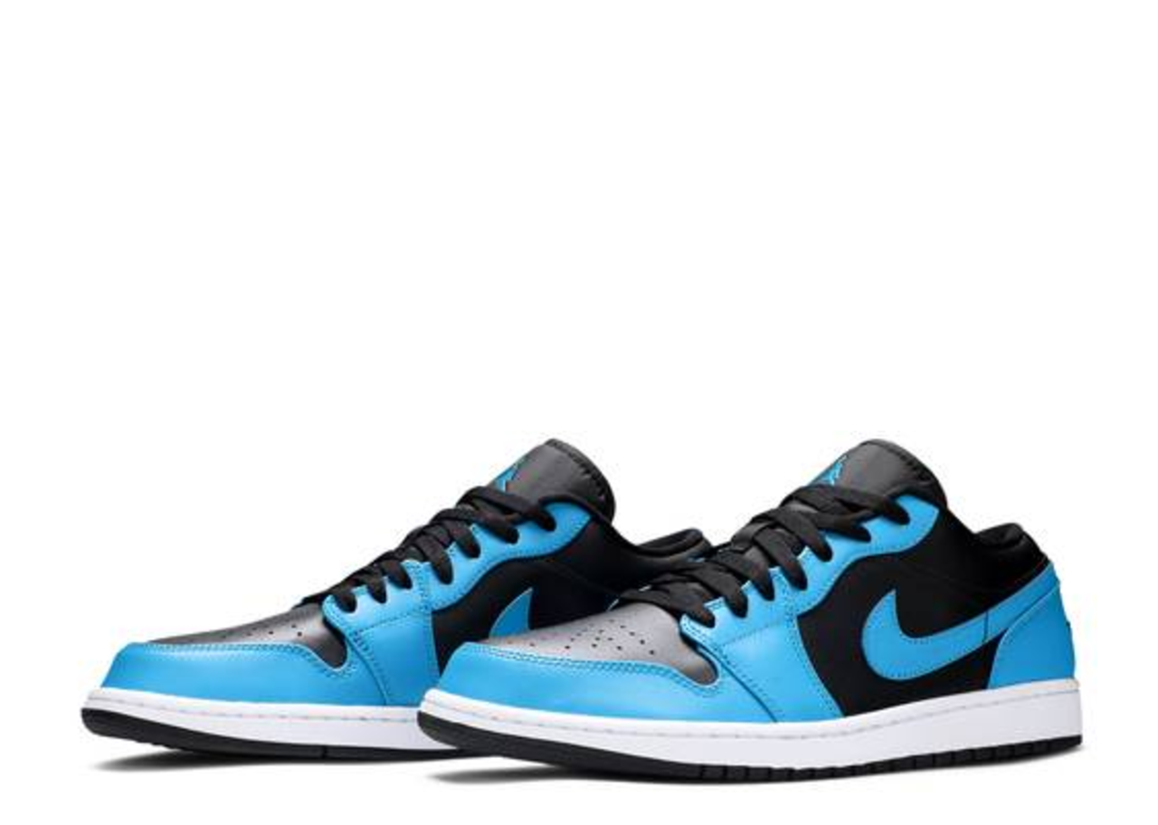Air Jordan 1 Low Laser Blue Black - photo 2