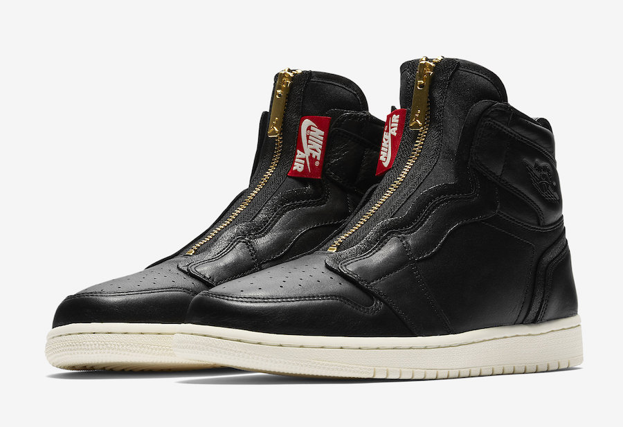 Air Jordan 1 Retro High Zip Black Sail (Women's) - photo 2