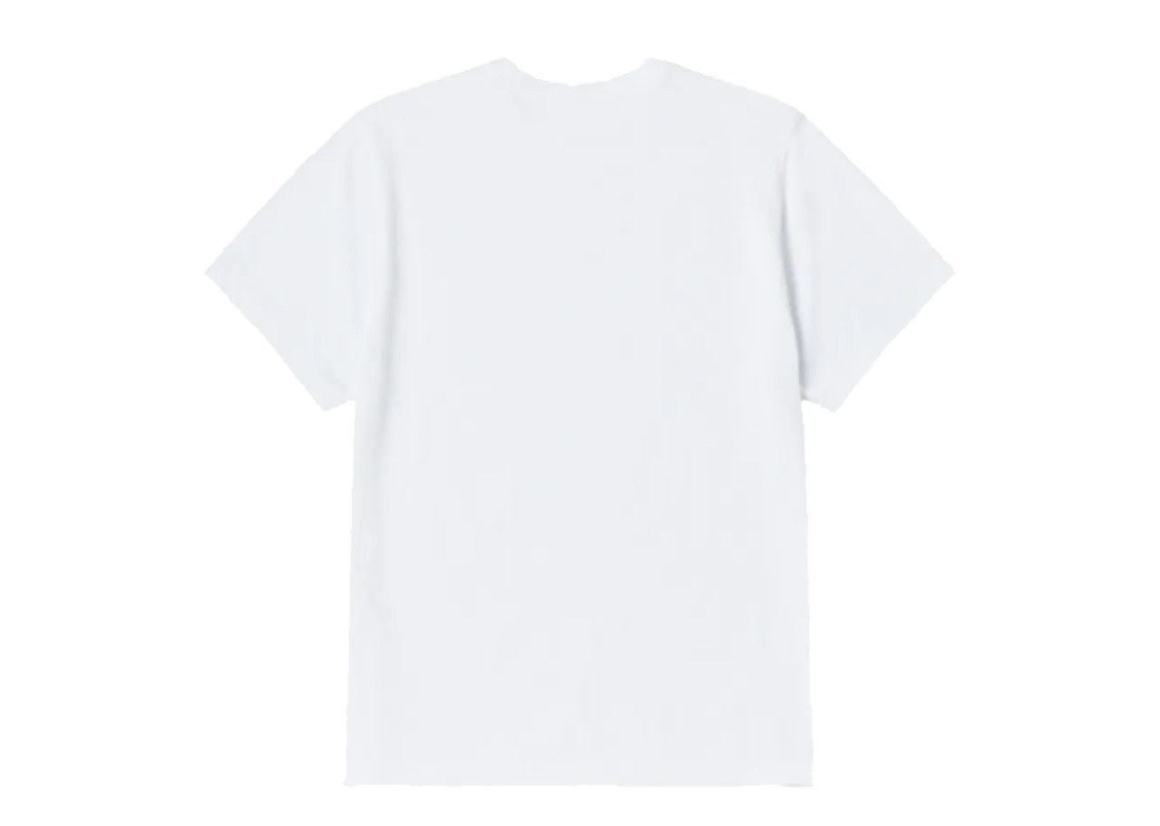Nerdy Symbol Logo Short Sleeve T-Shirt White - photo 2