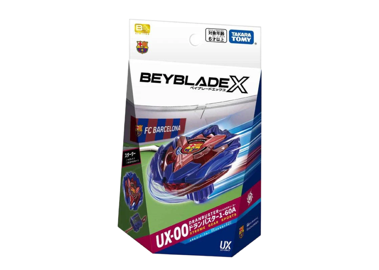 Takara Tomy Beyblade Dran Buster 1-60A | FC Barcelona Version