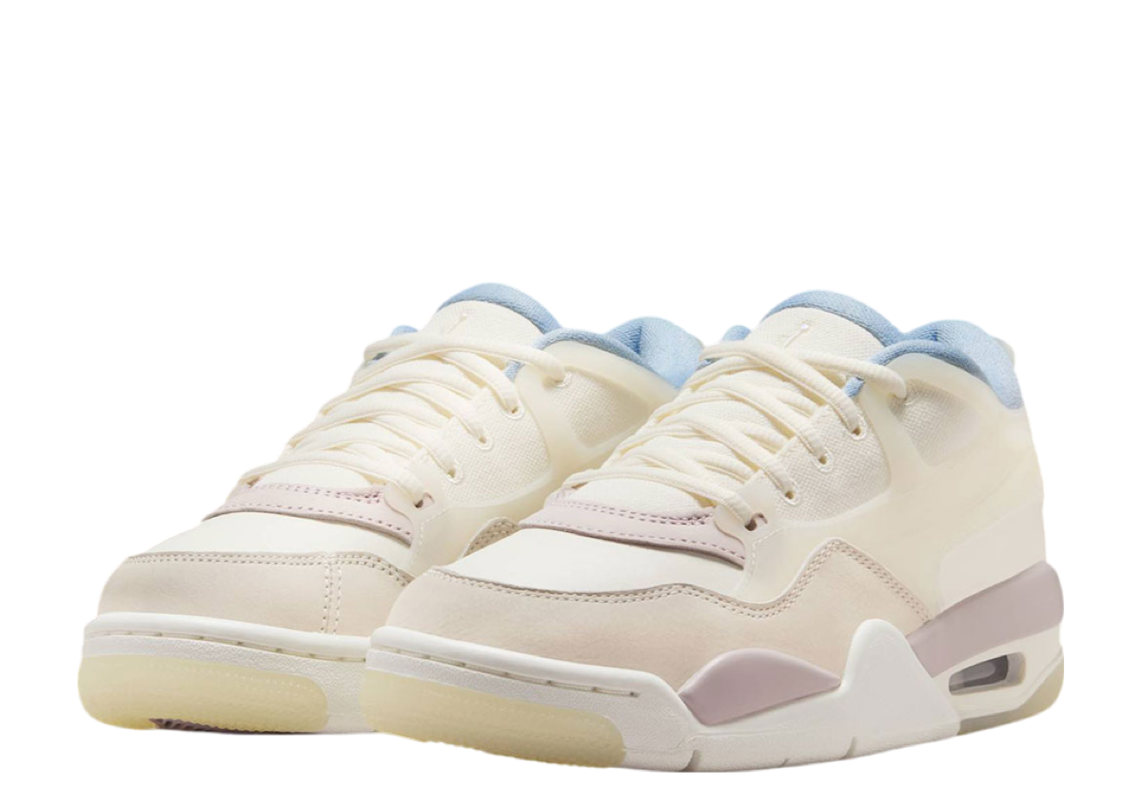 Air Jordan 4 RM Sail Light Armory Blue (Grade School) - photo 2