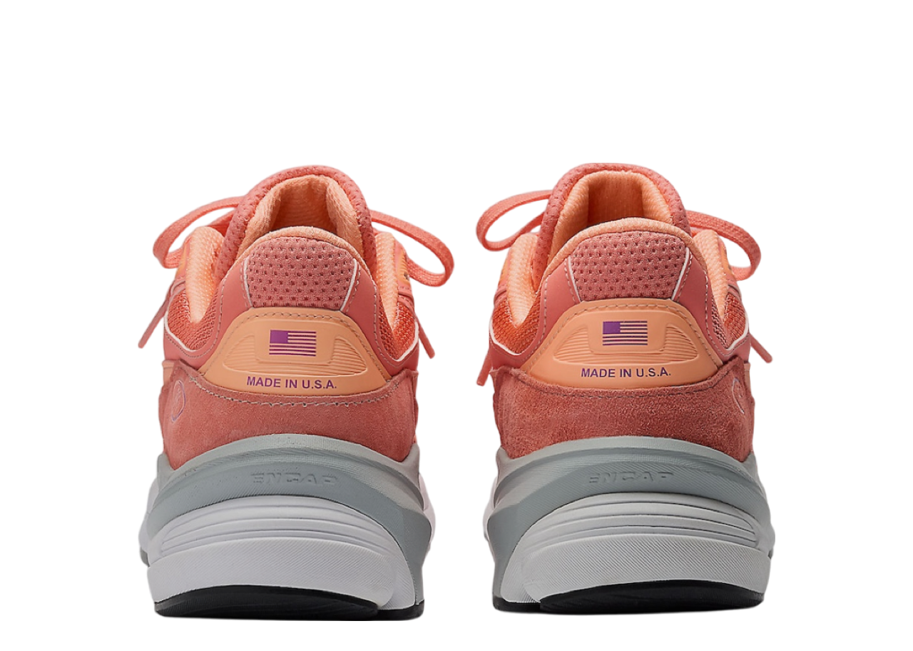 New Balance 990v6 Made in USA Salmon - photo 3