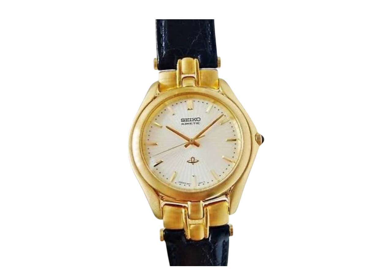 Seiko Kinetic Black Gold