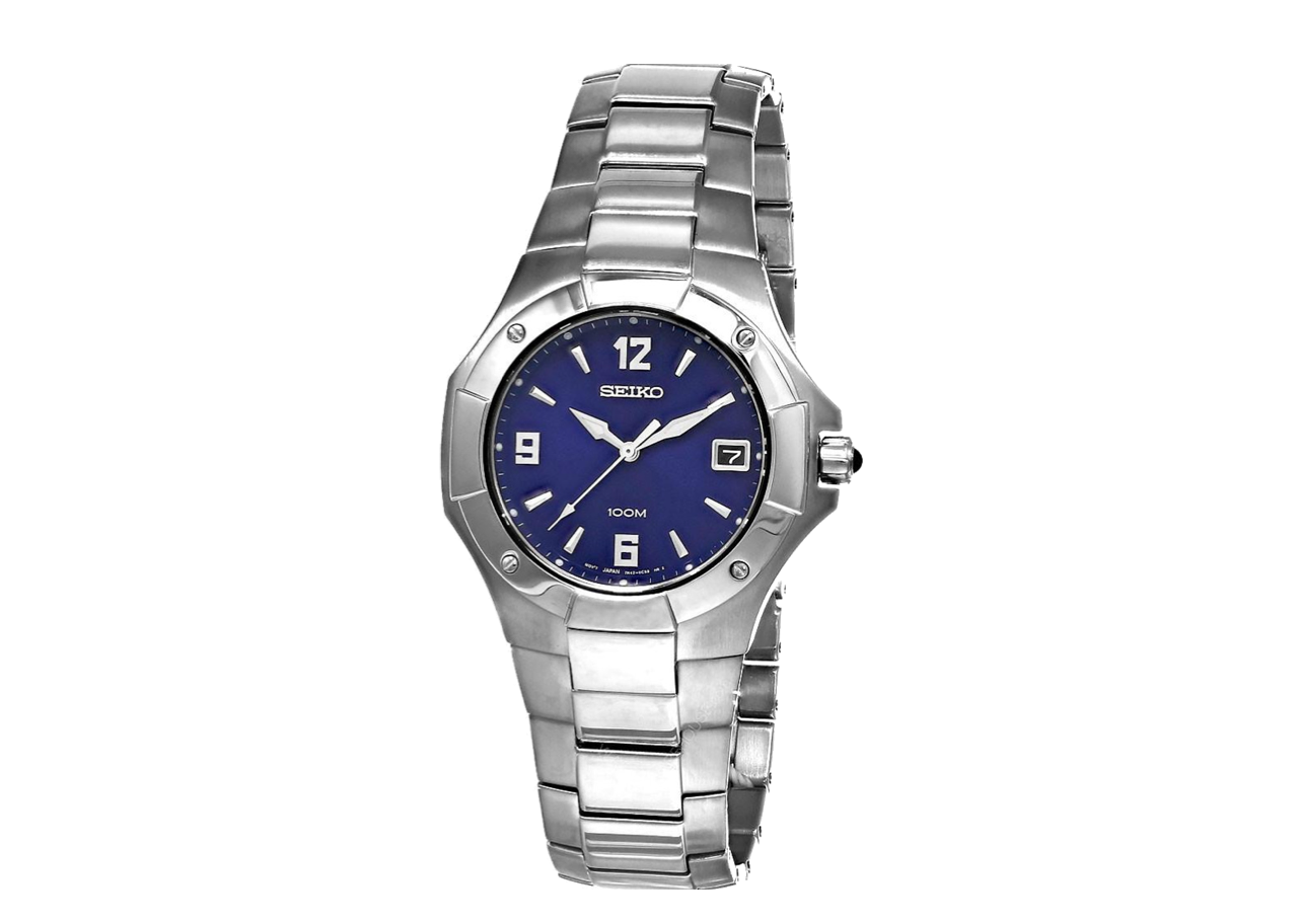Seiko Luxe Coutura Quartz Blue Dial
