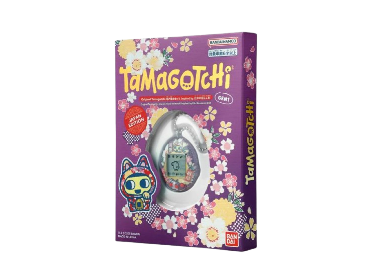 Tamagotchi Original Tamagotchi Lucky Cat Mametchi Inspired By Edo Kimekomi Doll - photo 2