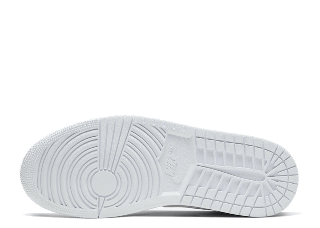 Air Jordan 1 Mid Triple White 2.0 (2020) - photo 4