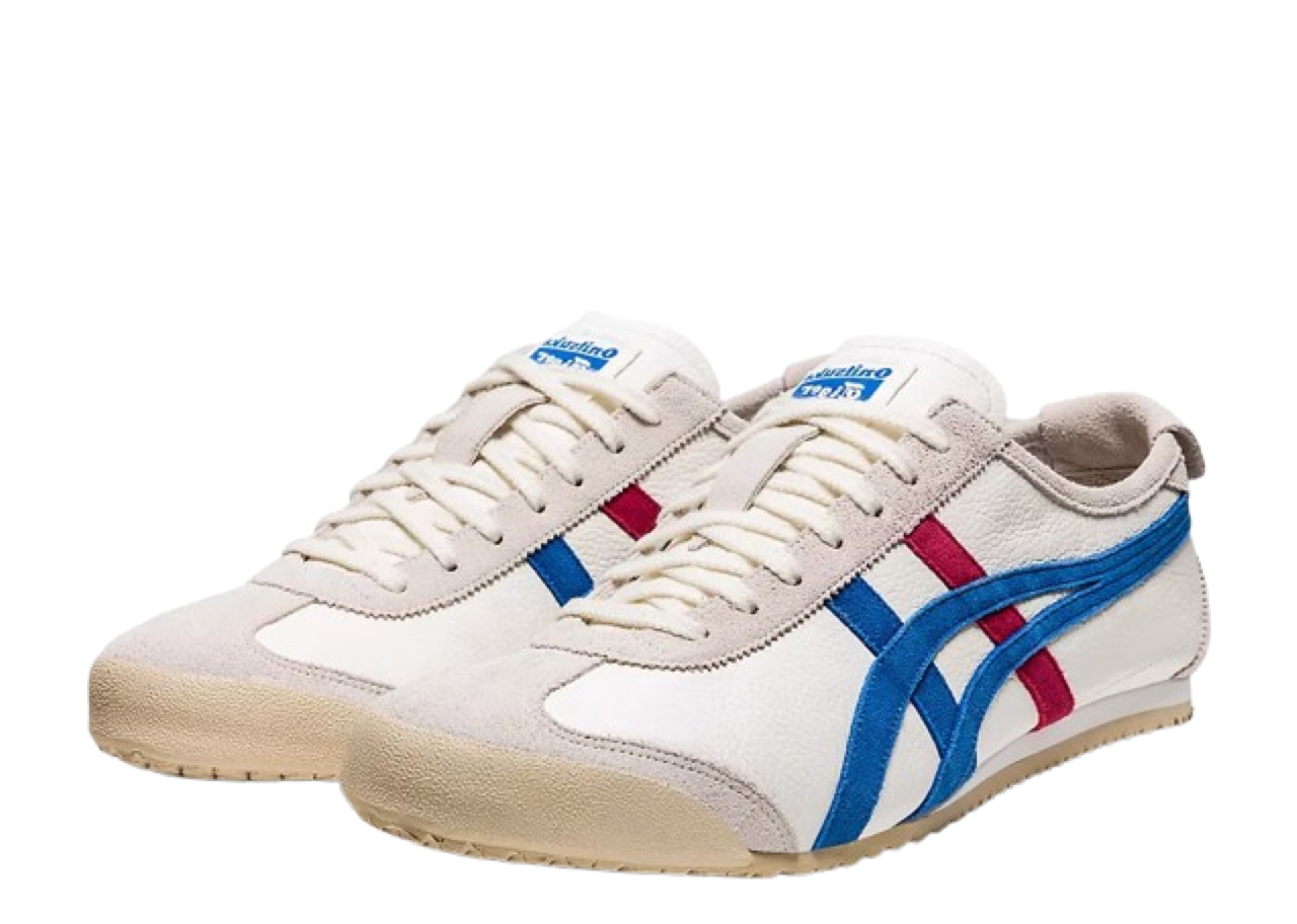 Onitsuka Tiger Mexico 66 Vintage White Directoire Blue Red - photo 2