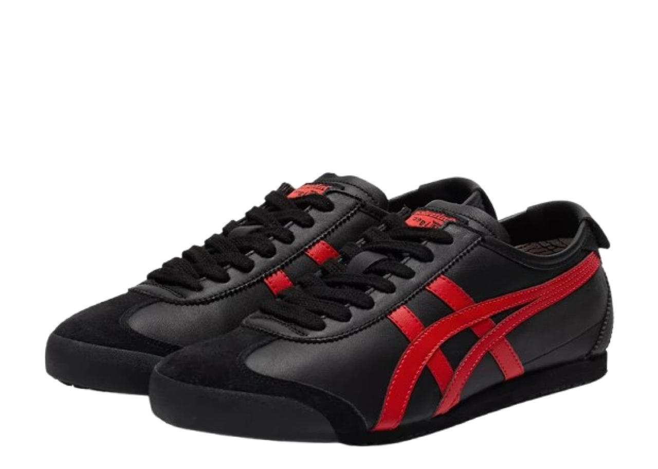 Onitsuka Tiger Mexico 66 Black Classic Red - photo 2