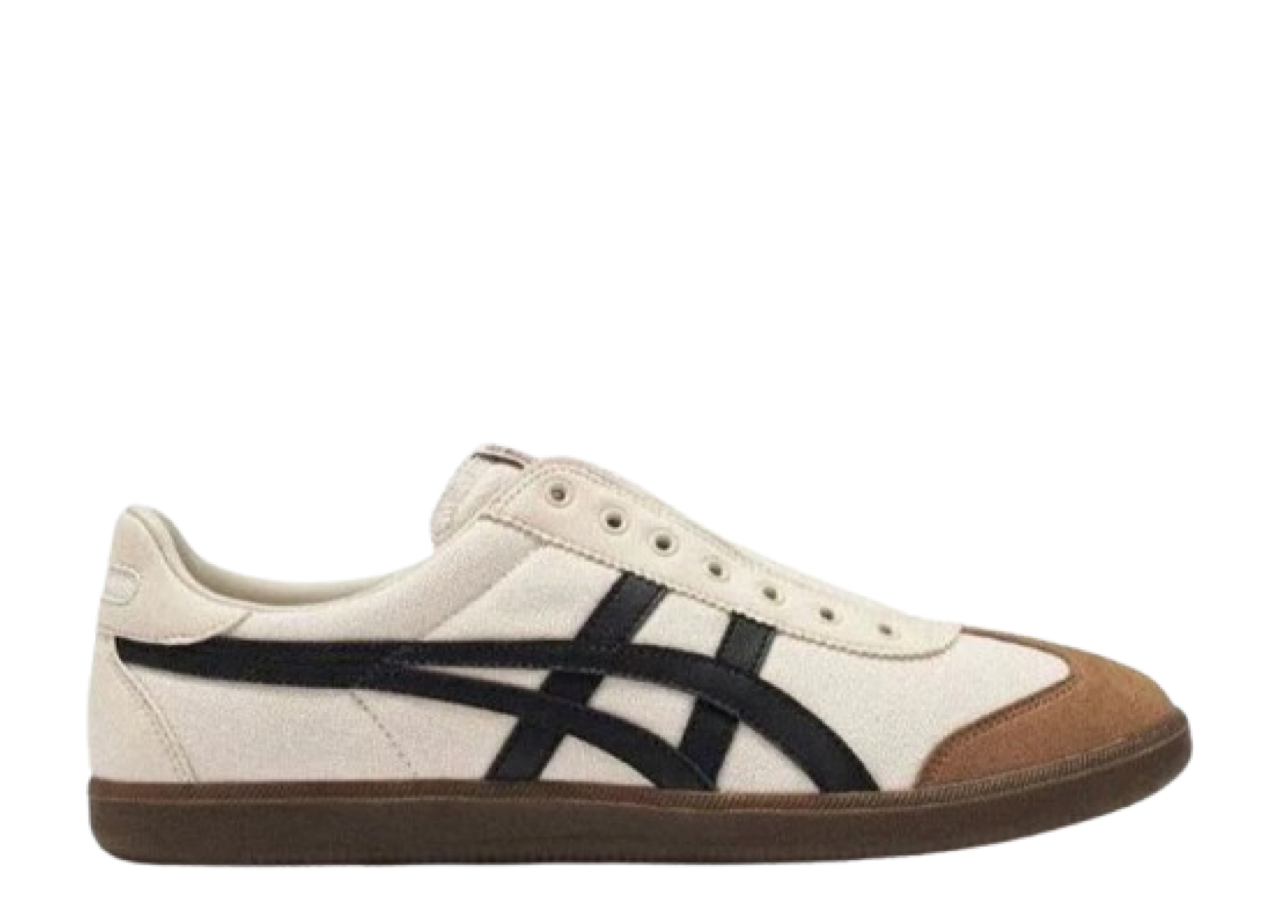 Onitsuka Tiger Tokuten Slip-On White Brown Black