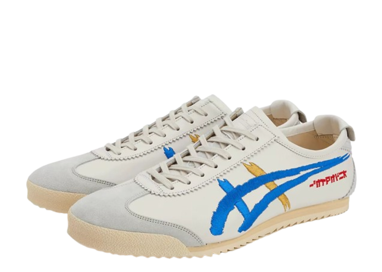 Onitsuka Tiger Mexico 66 Deluxe NM White Directoire Blue - photo 2