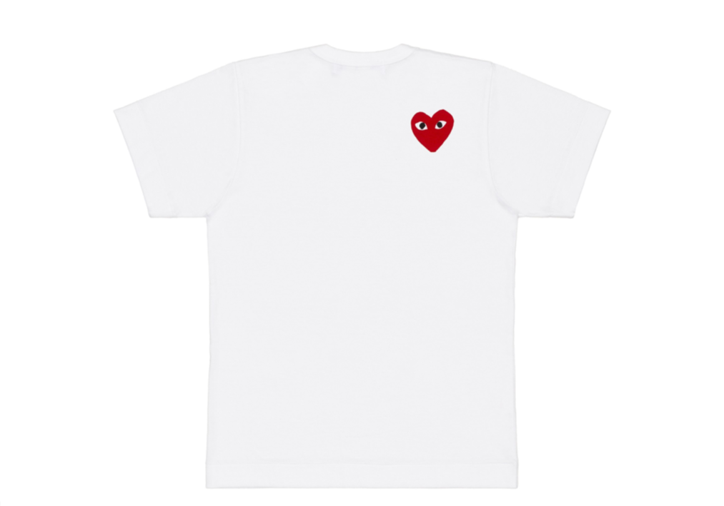 Comme Des Garçons Play The North Face T-Shirt White (W) - photo 2