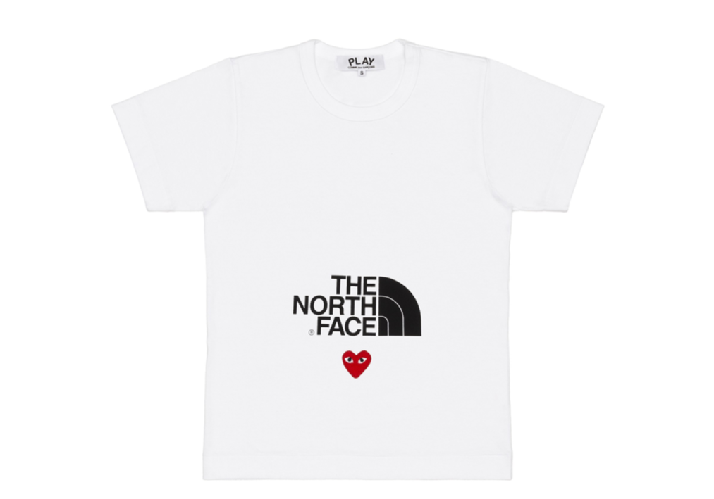 Comme Des Garçons Play The North Face T-Shirt White (W)