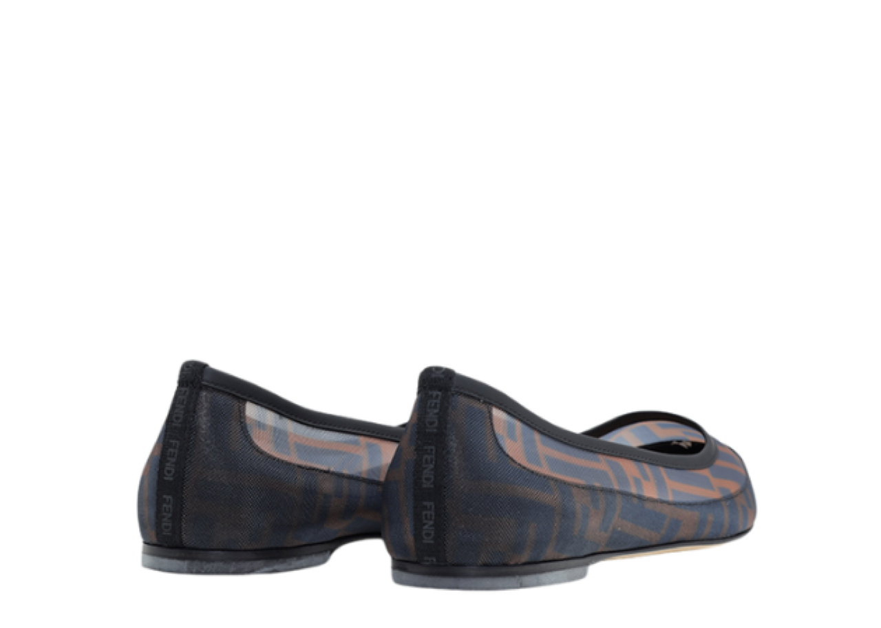 Fendi Colibri Pointed Toe Ballerina Flat - photo 3