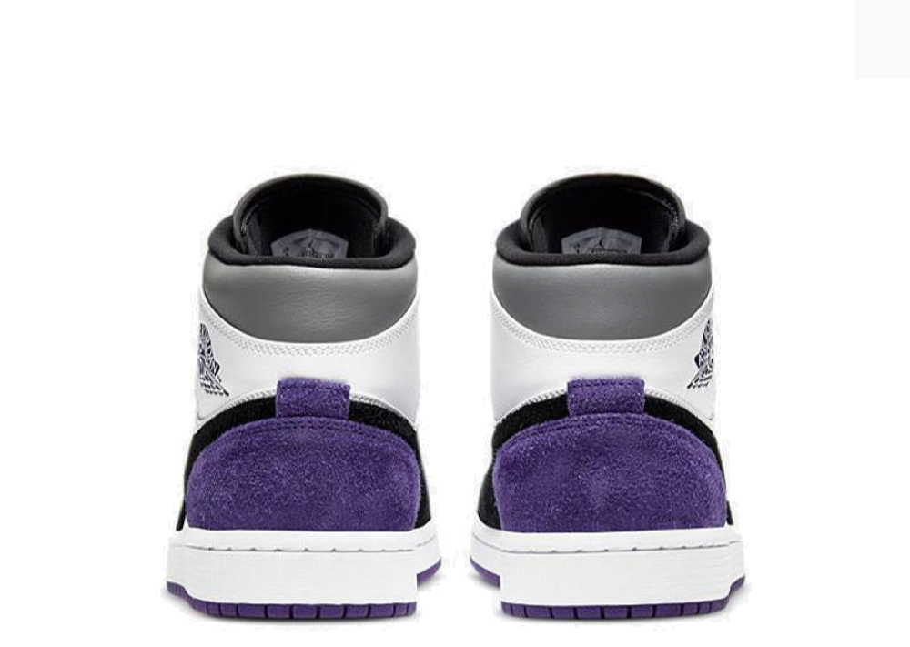 Air Jordan 1 Mid SE Purple - photo 3