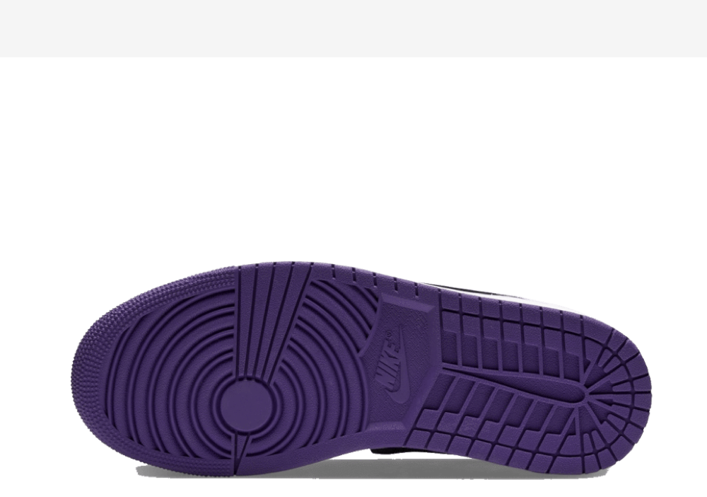 Air Jordan 1 Mid SE Purple - photo 4