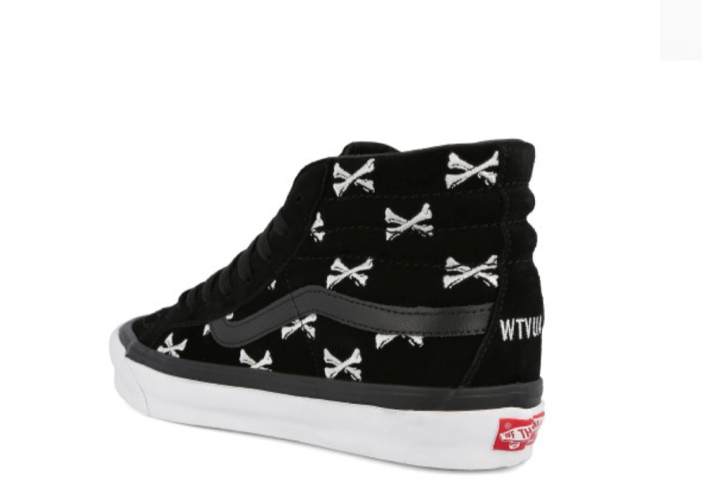 Vans Sk8-Hi WTAPS Bones Black - photo 3