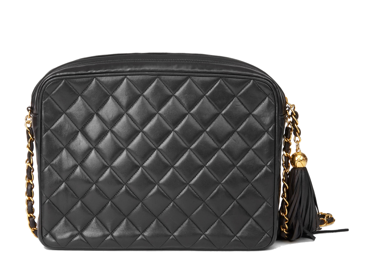 Lambskin Fringe Tassel Shoulder Bag - photo 2