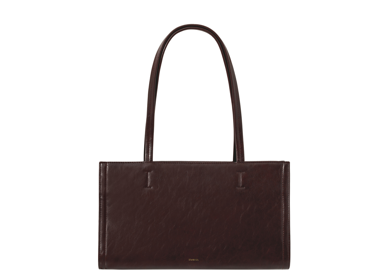 Stand Oil Oblong Bag Marron