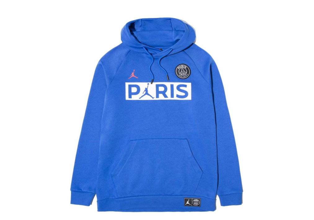 Jordan Paris Saint Germain Jumpman Hoodie Blue