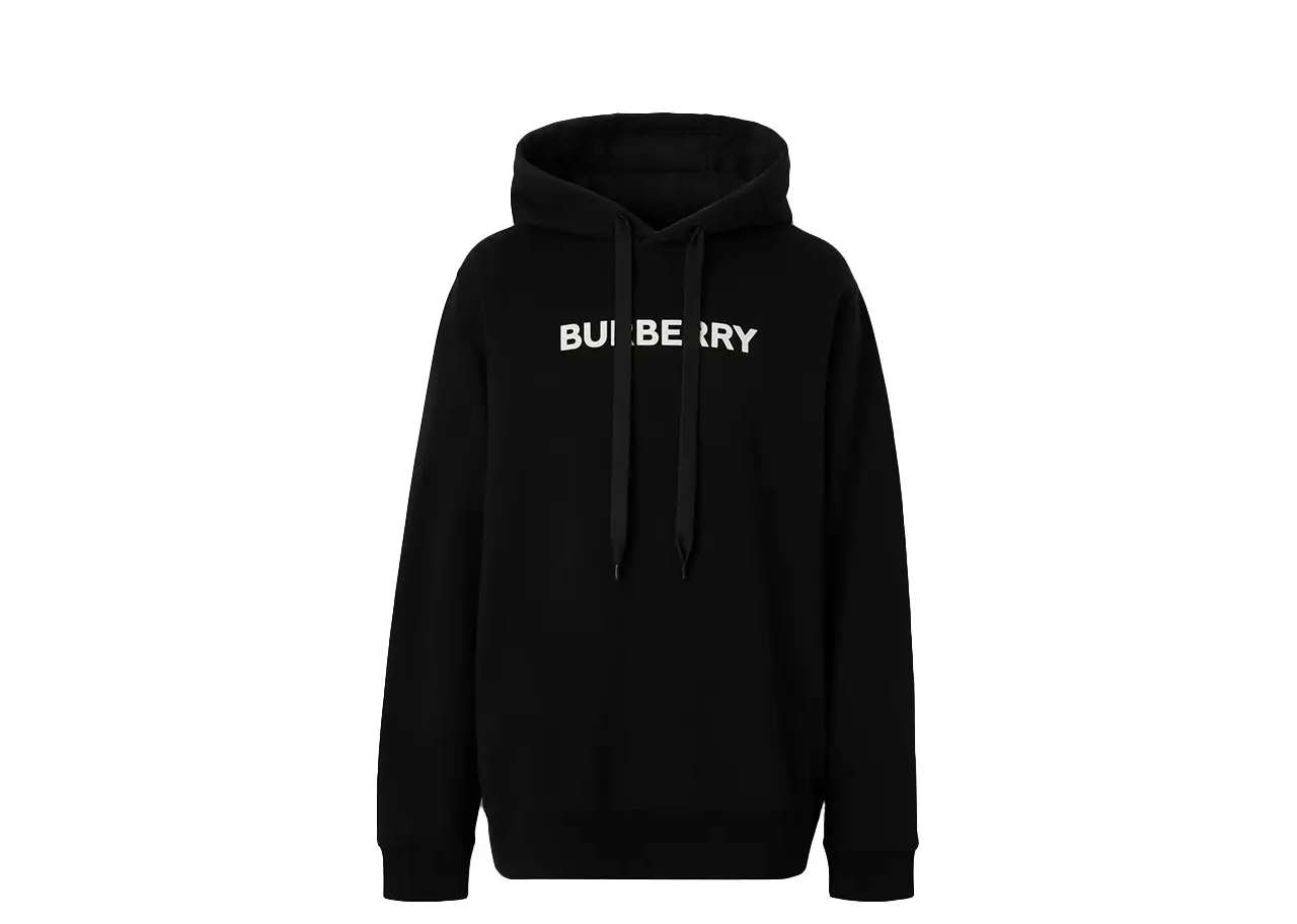 Burberry Logo Print Hoodie
