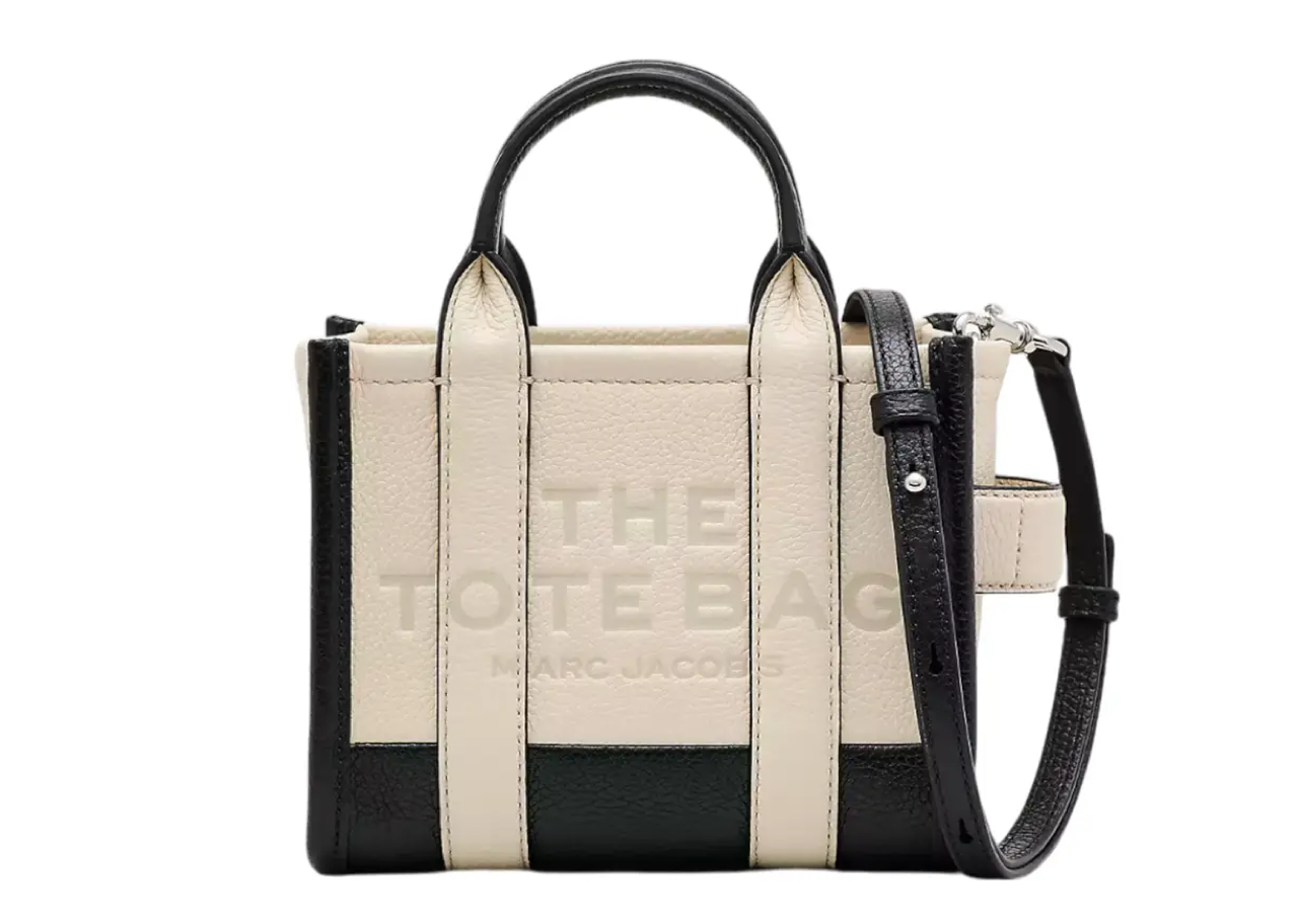 Marc Jacobs The Colorblock Grained Mini Tote Bag