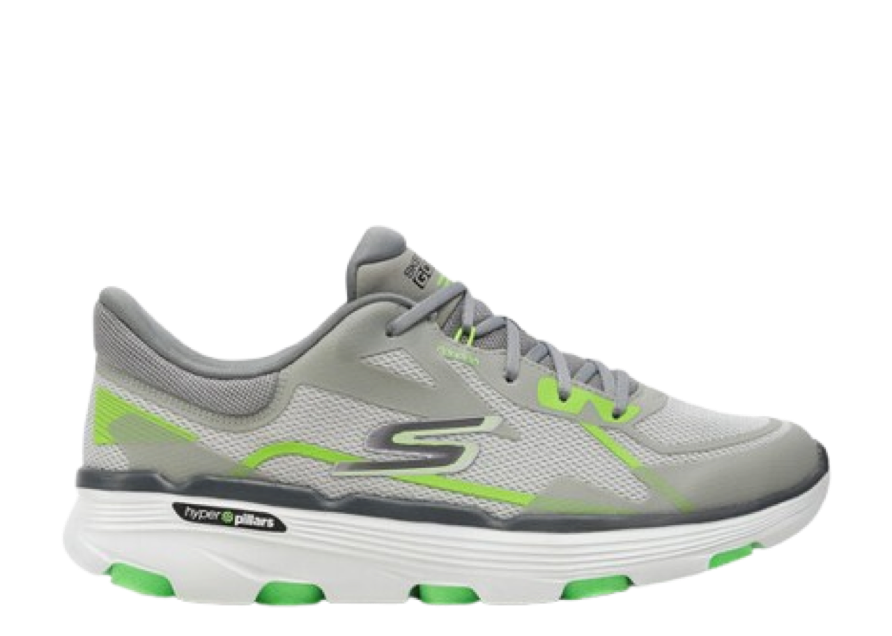 Skechers Go Run 7 Grey Lime