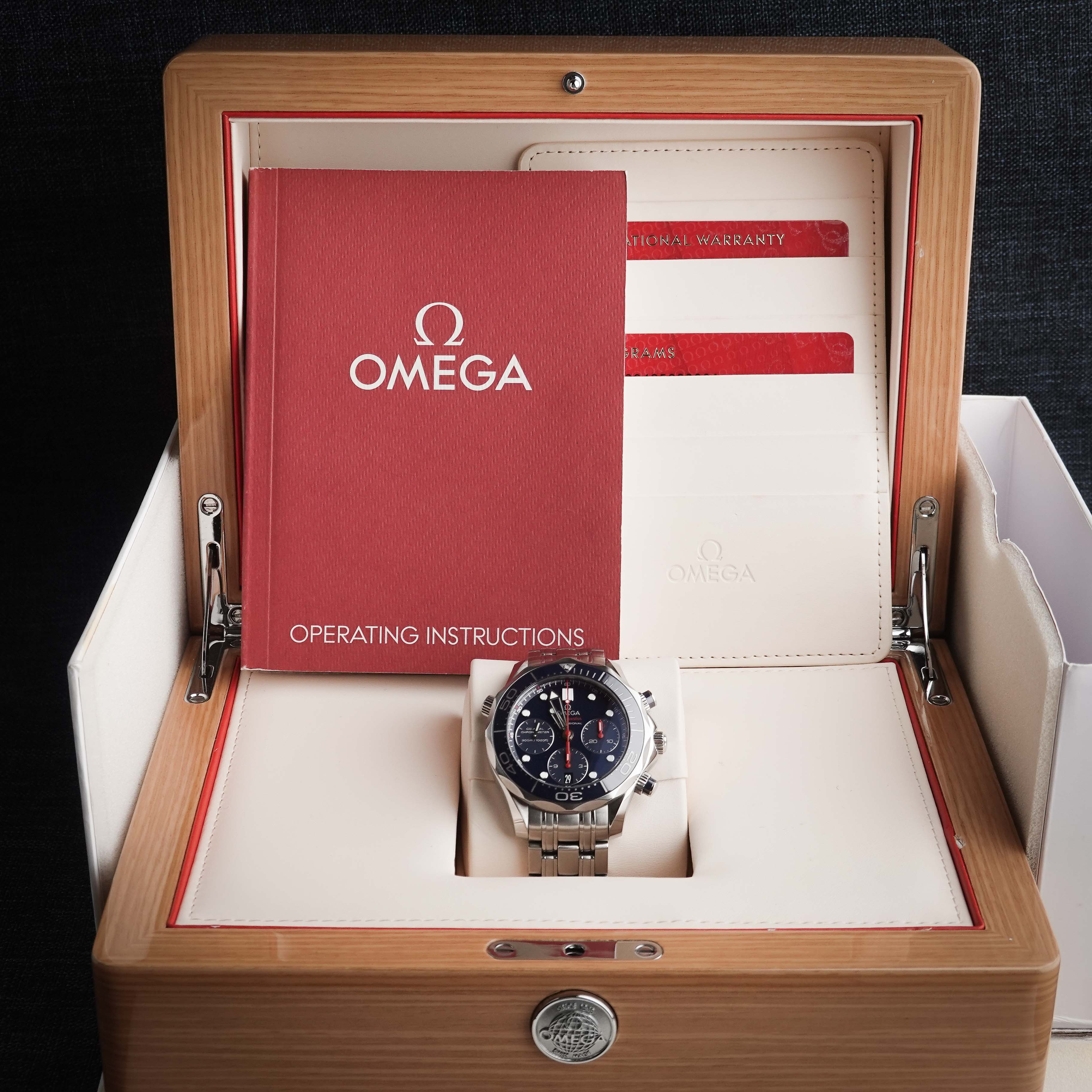 Omega Seamaster Diver 300M Co-Axial Chronograph Ref: 212.30.42.50.03.001 - photo 3