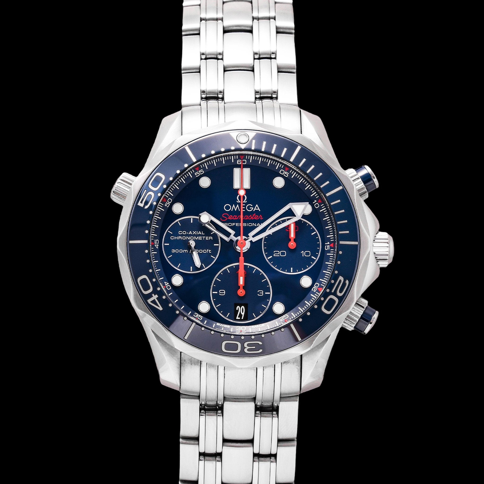 Omega Seamaster Diver 300M Co-Axial Chronograph Ref: 212.30.42.50.03.001 - photo 2