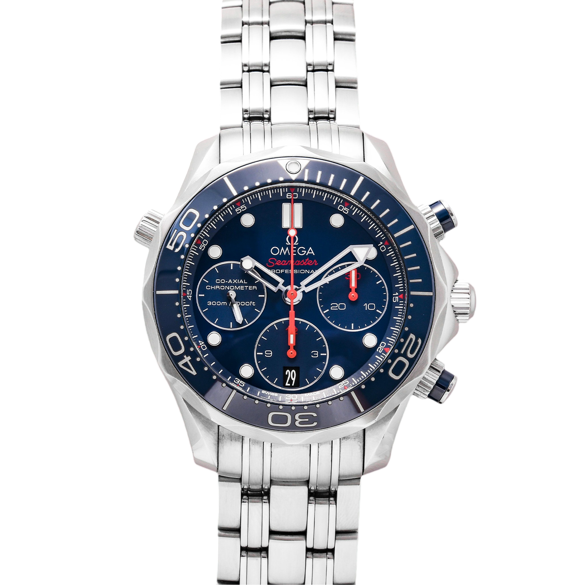Omega Seamaster Diver 300M Co-Axial Chronograph Ref: 212.30.42.50.03.001