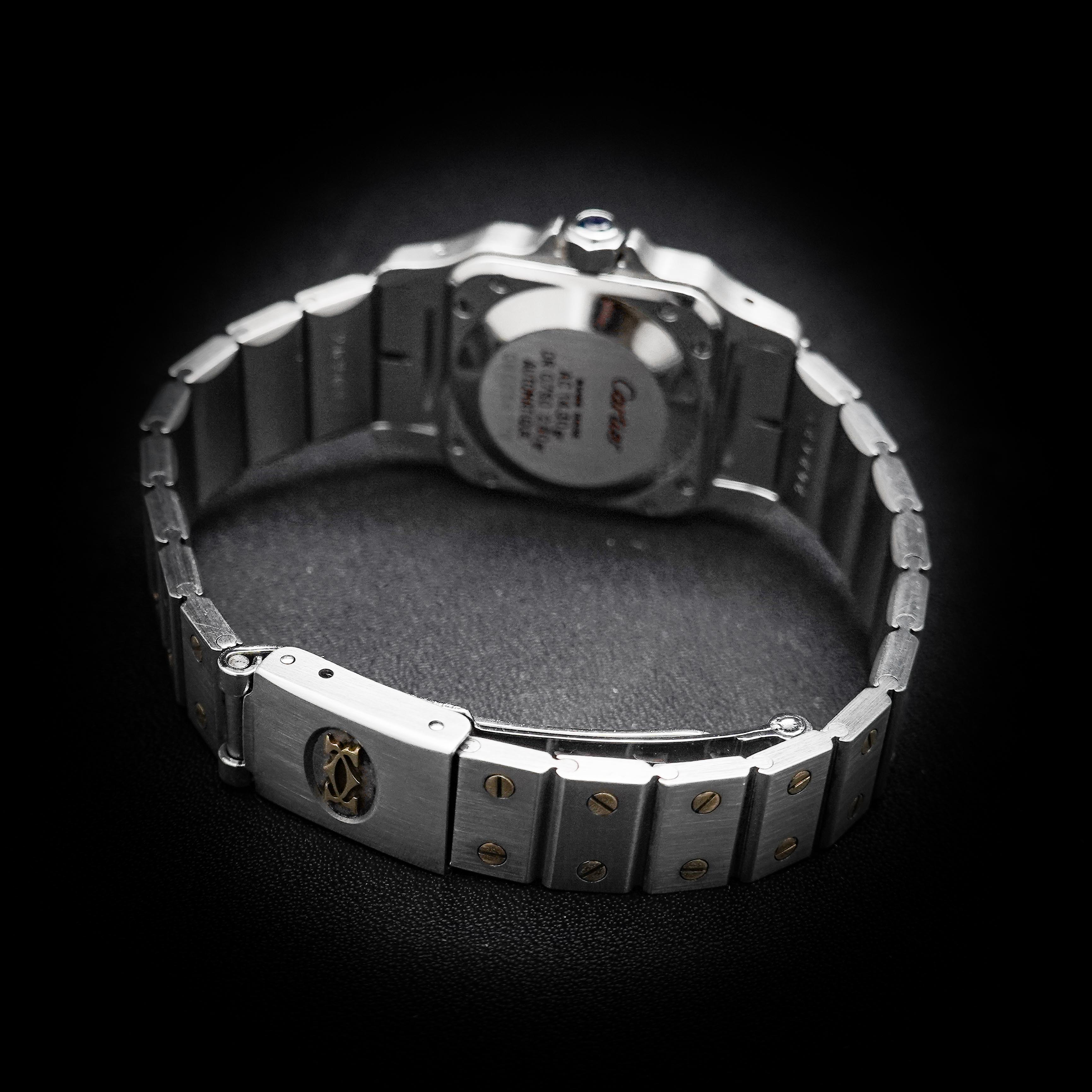 Cartier Santos Carree Small Two-Tone Automatic Ref: 0902 - photo 5