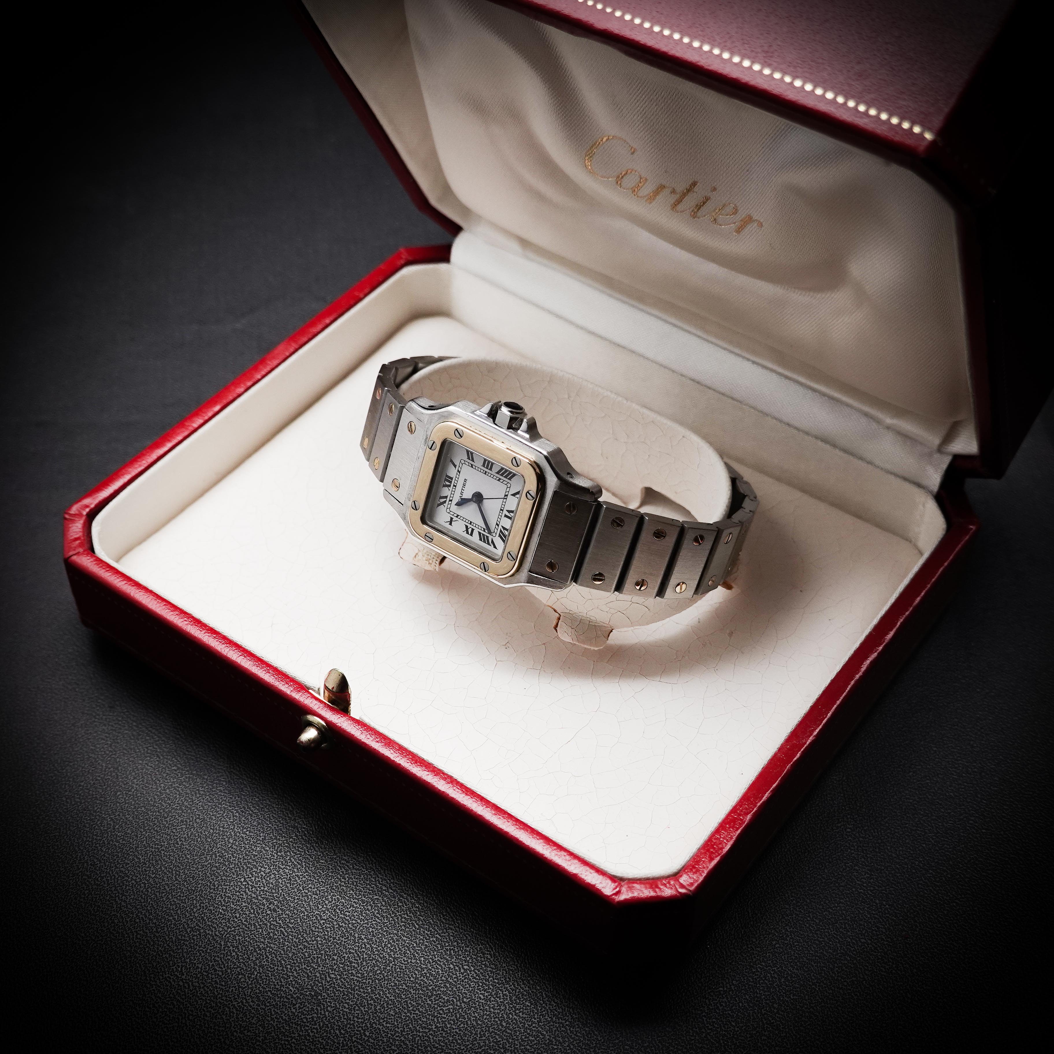 Cartier Santos Carree Small Two-Tone Automatic Ref: 0902 - photo 6