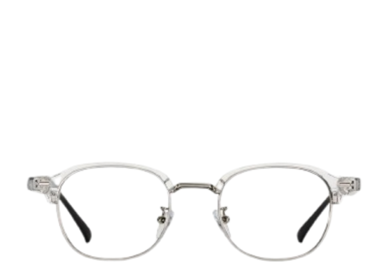 Blue Elephant Sunglasses Narrow Crystal Black
