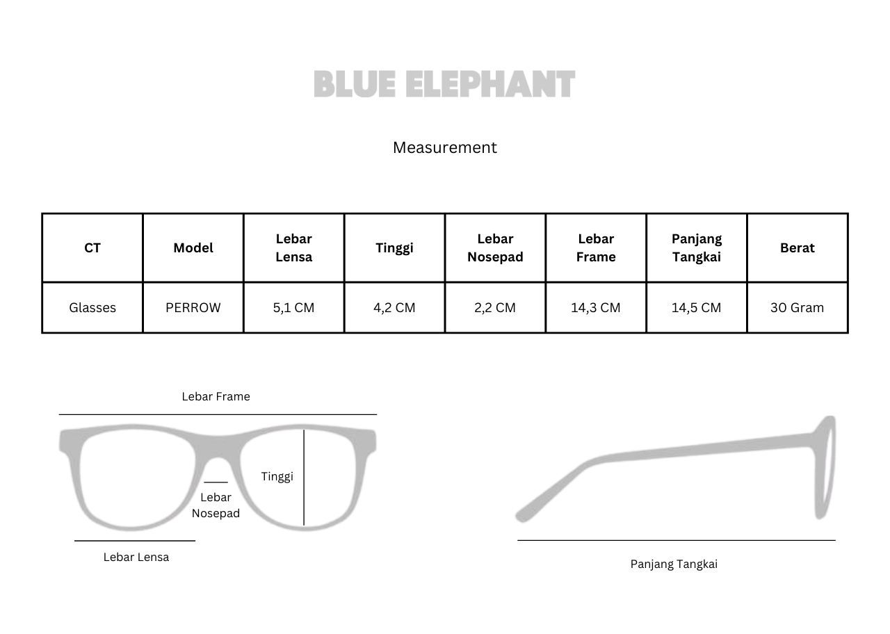Blue Elephant Glasses Perrow Brown Crystal - photo 5