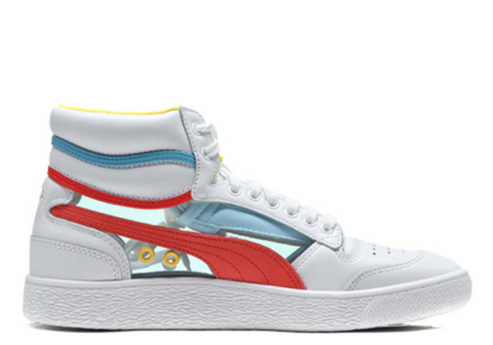 Puma Ralph Sampson Mid Glass White