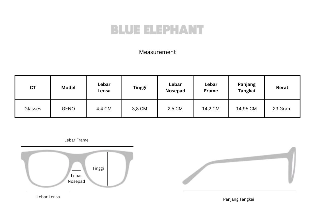 Blue Elephant Glasses Geno Crystal Black - photo 6