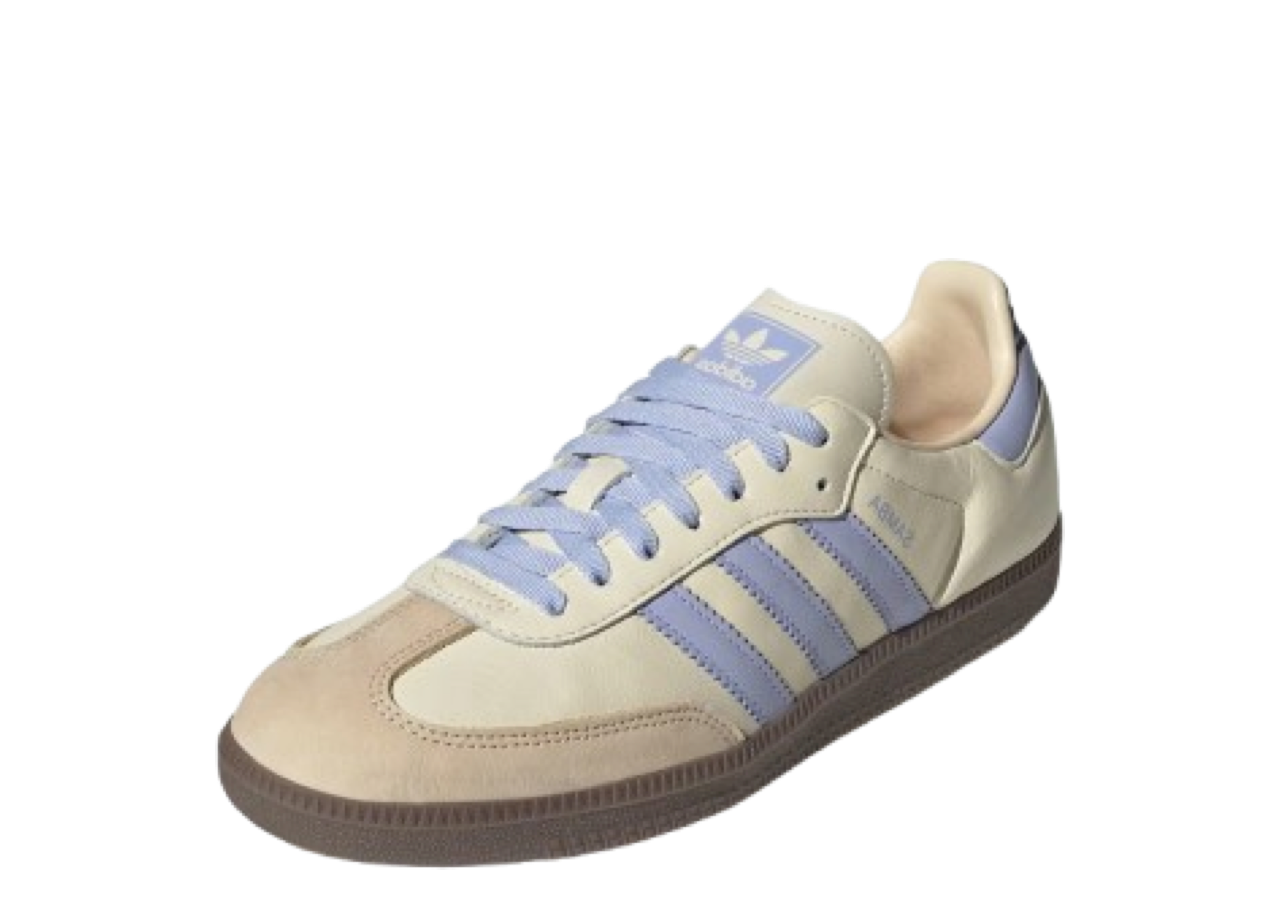 Adidas Samba OG Cream White Violet (Women's) - photo 2
