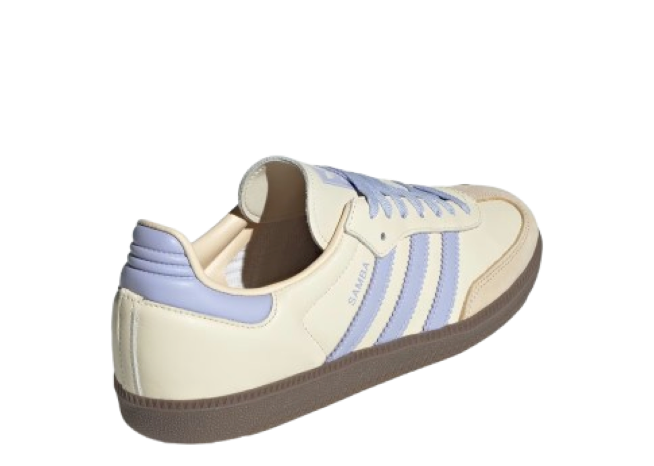 Adidas Samba OG Cream White Violet (Women's) - photo 3