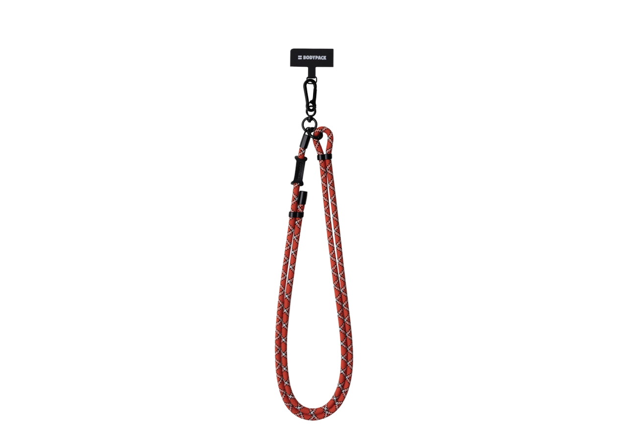 Bodypack Traipse Lanyard Strap Red White