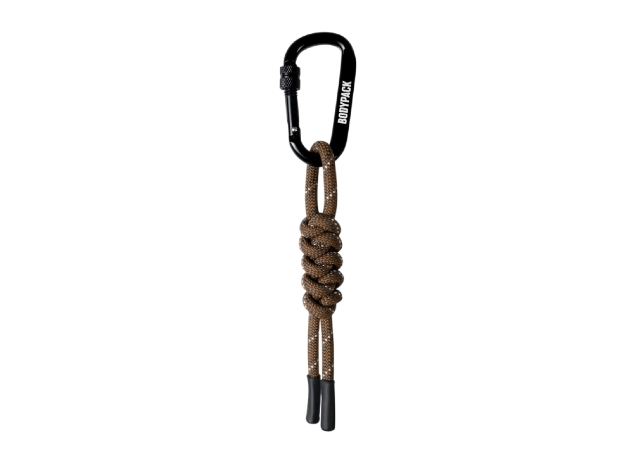 Bodypack Perusal Keychain Brown