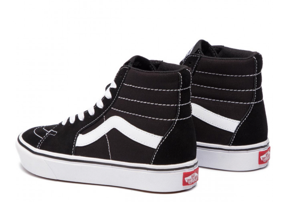 Vans Comfycush Sk8-Hi Black White - photo 3
