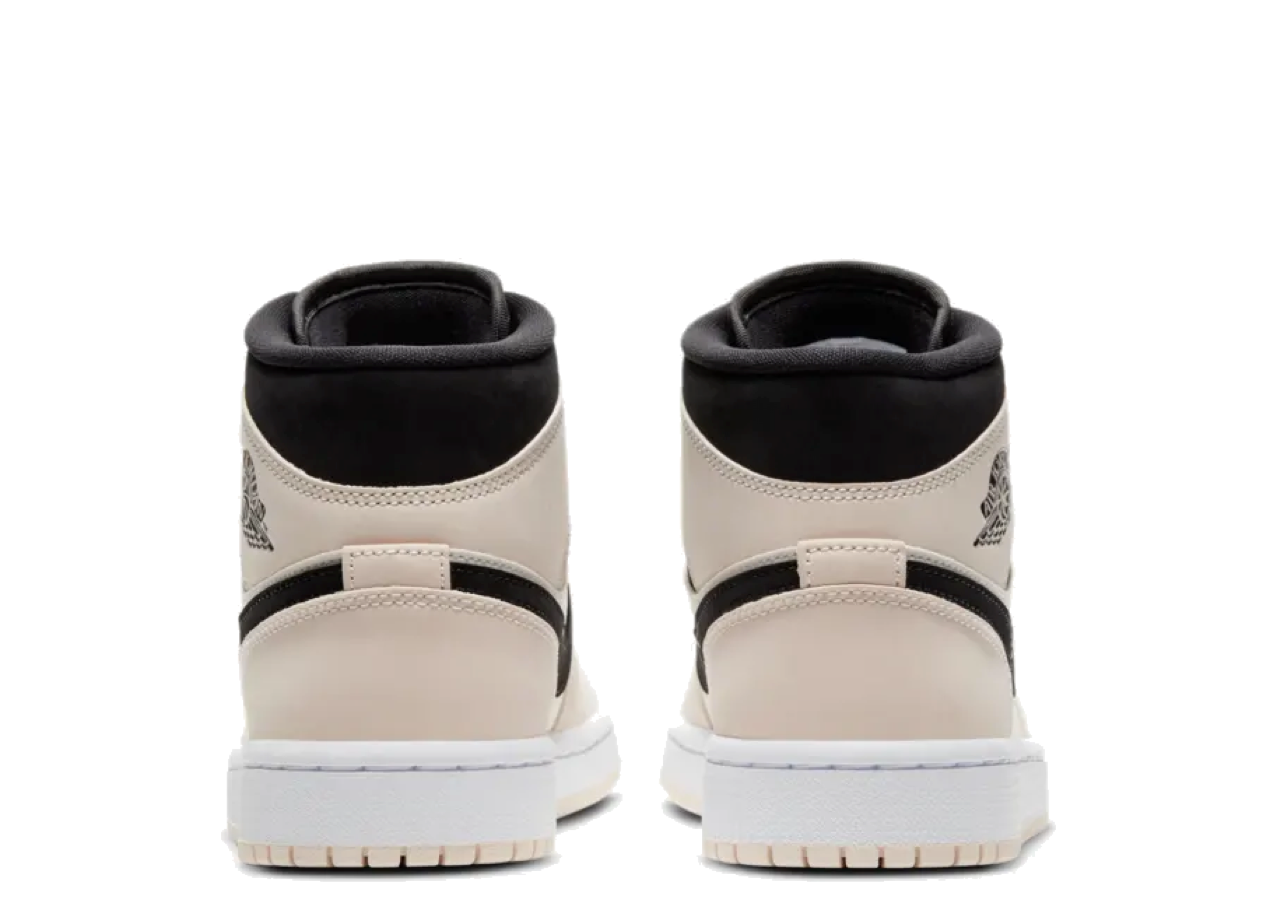 Air Jordan 1 Mid Barely Orange Light Violet (Women's) - photo 3
