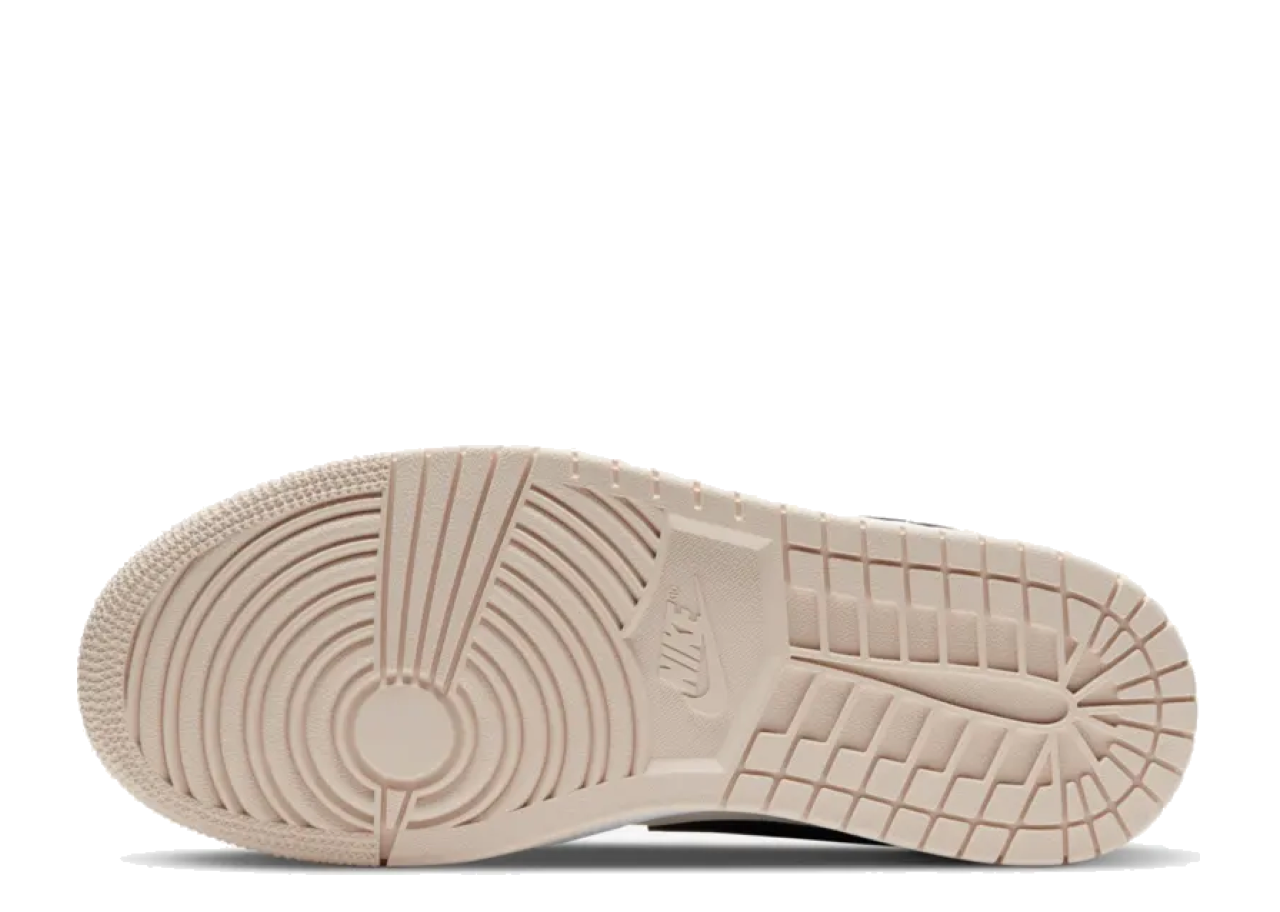 Air Jordan 1 Mid Barely Orange Light Violet (Women's) - photo 4