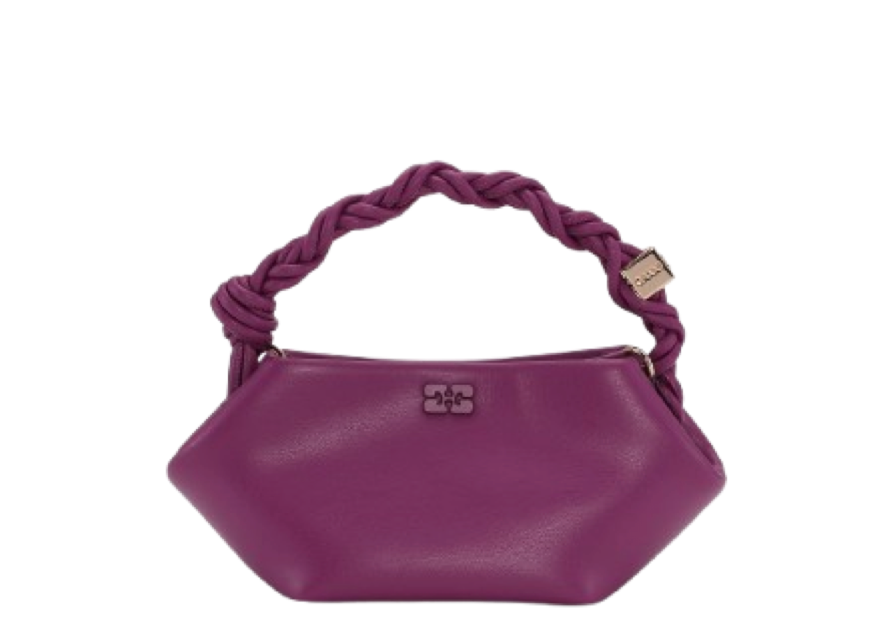 Ganni Mini Bou Bag Boysenberry