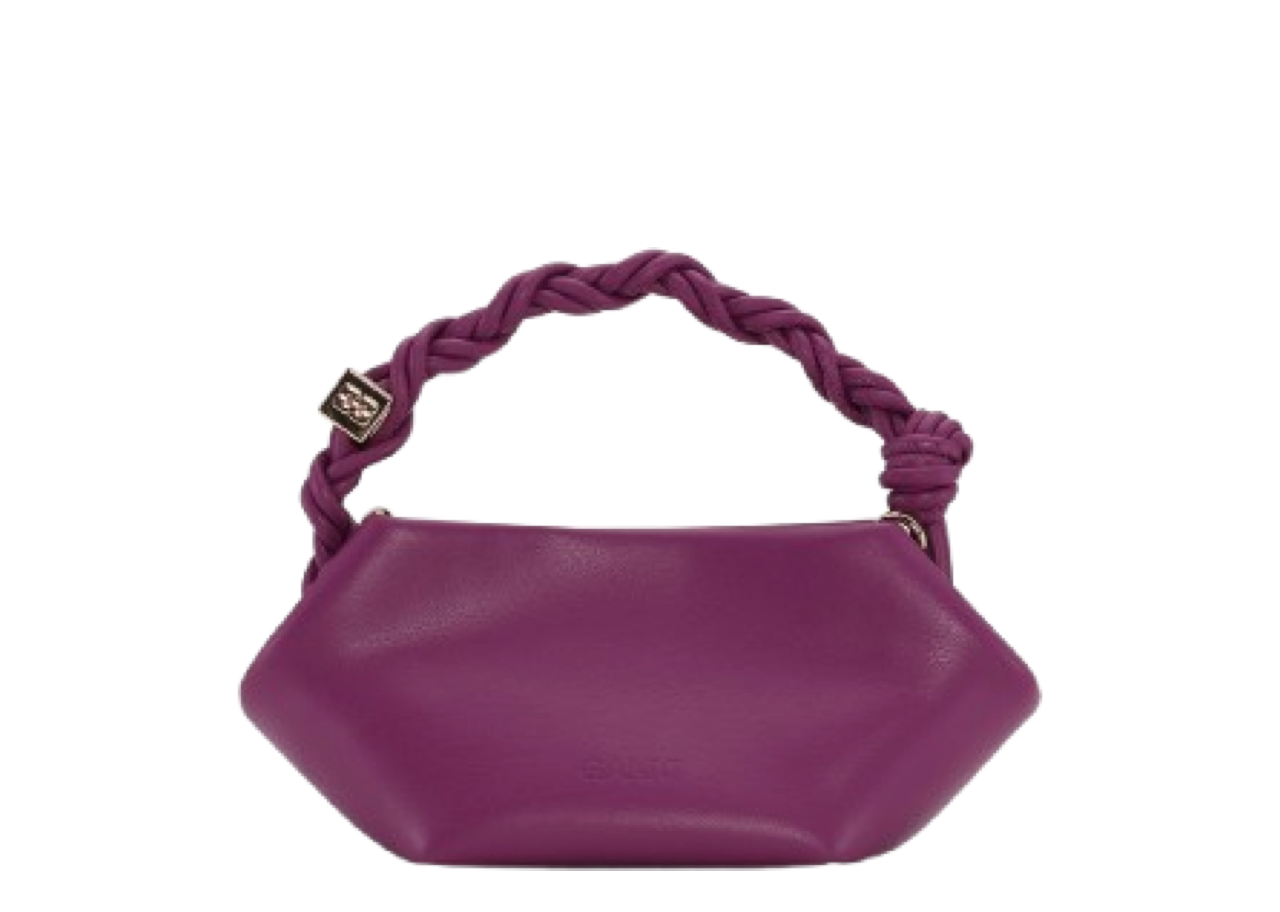 Ganni Mini Bou Bag Boysenberry - photo 2