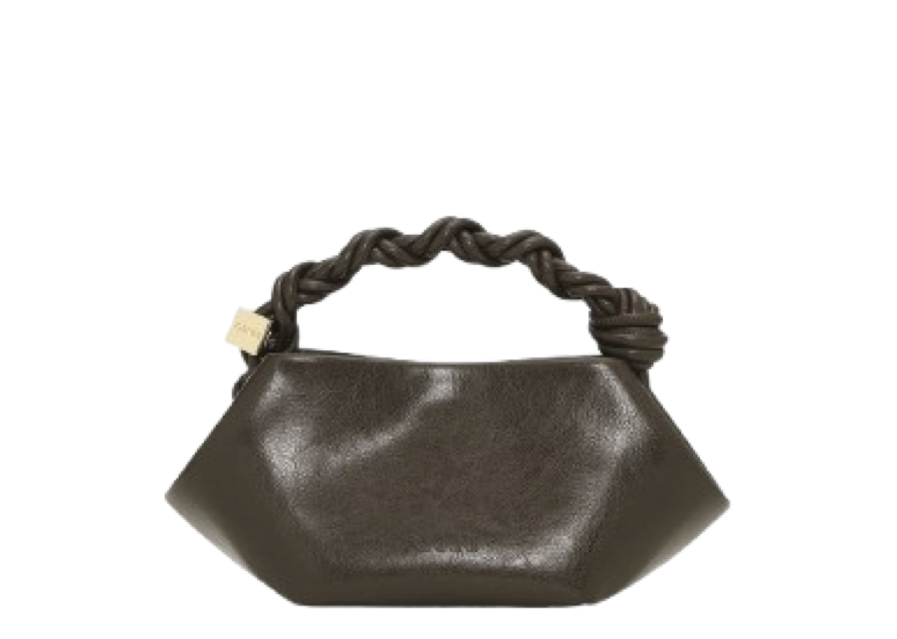 Ganni Mini Bou Bag Dark Olive - photo 2